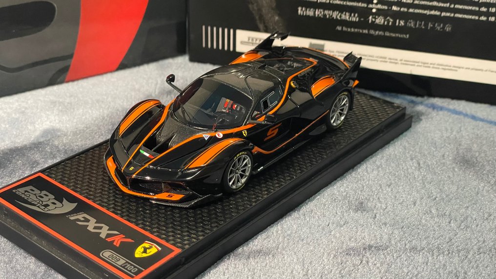 BBR 1:43 - Modellbil - Ferrari FXX K - BBR CONCEPT43 #1.0
