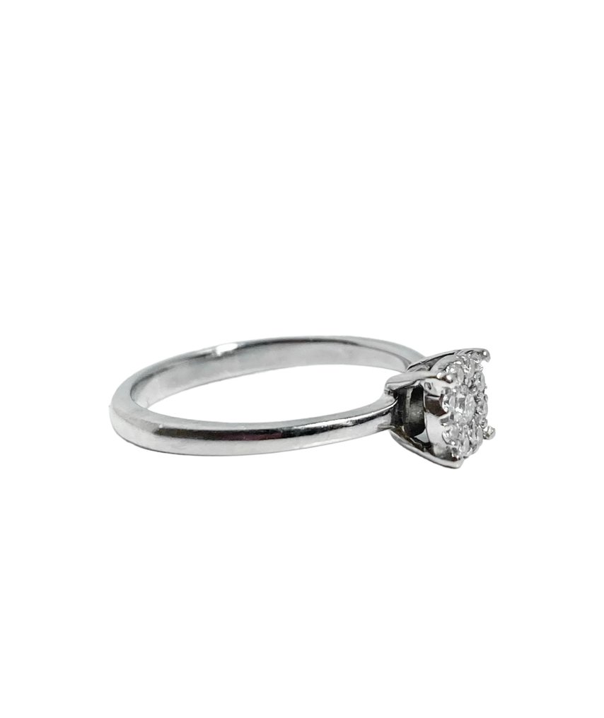Pala Diamond - Pierścionek Białe złoto Diament  #2.1
