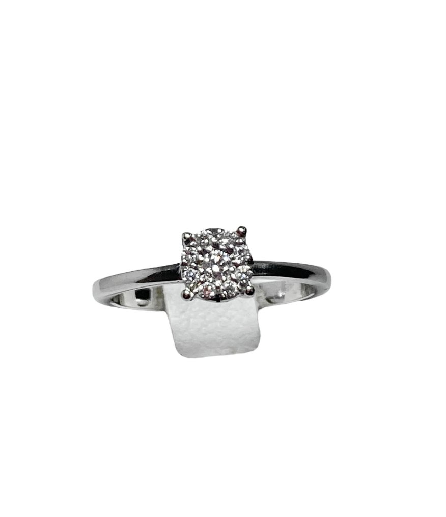 Pala Diamond - Ring Hvidguld Diamant  #1.1