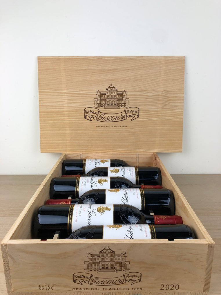 2020 Chateau Giscours - Bordeaux, Margaux Grand Cru Classé - 6 Flasker  (0,75 l) #1.1