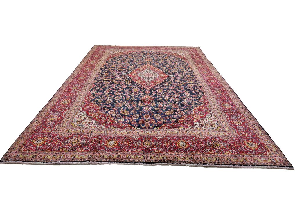 Lã de cortiça fina Kashan - Tapete - 475 cm - 304 cm #3.1
