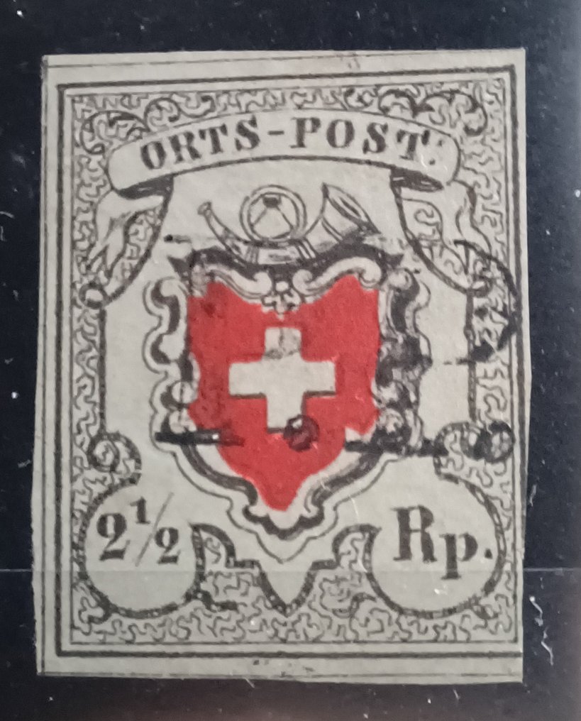 Switzerland 1850/1854 - 1850/54 - Local Post & Letter Rayon II (RARITY) and Rayon III #2.1