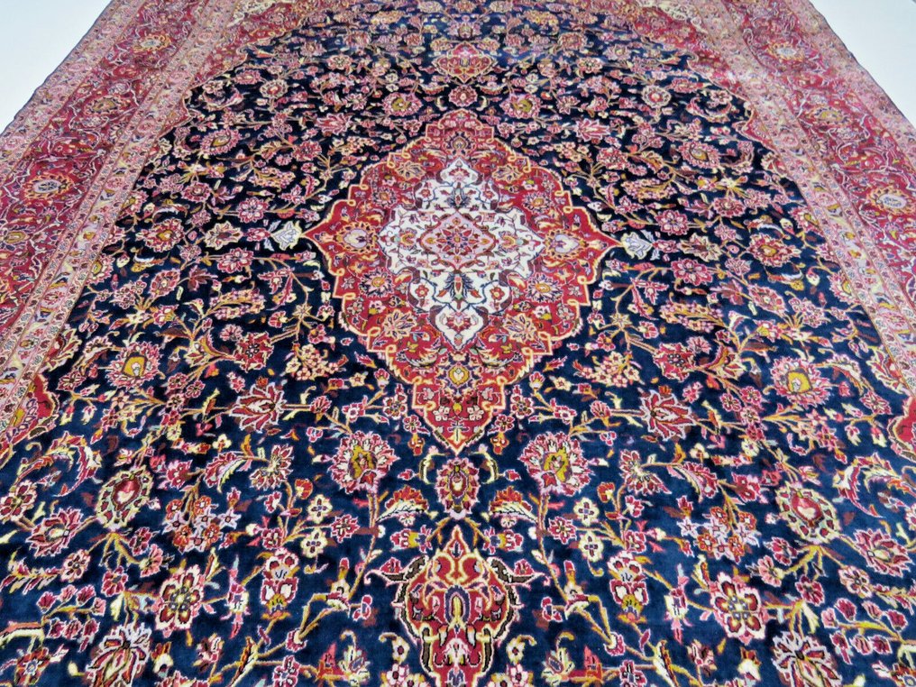 Lã de cortiça fina Kashan - Tapete - 475 cm - 304 cm #2.2