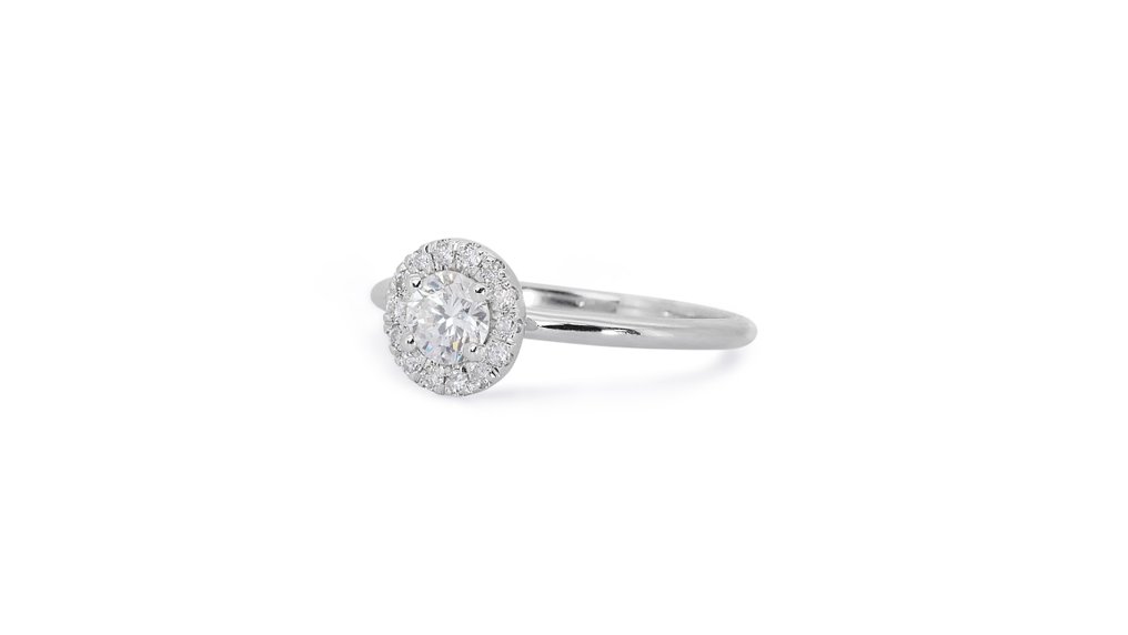 Ring Weißgold Diamant  (Natürlich) - Diamant #2.1