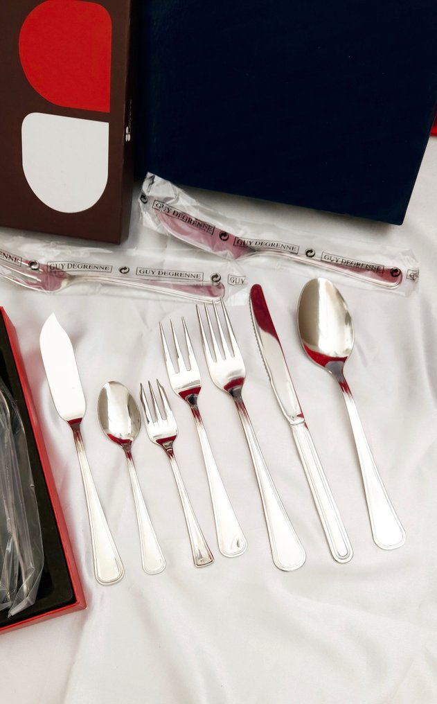 Guy Degrenne - 餐具套裝 (42) - 不锈钢 #1.0