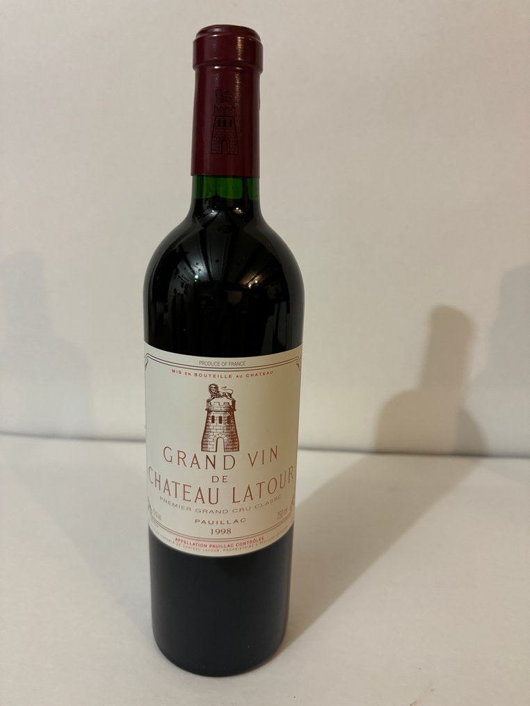 1998 Chateau Latour - Pauillac 1er Grand Cru Classé - 1 Bottle (0.75L) #1.1