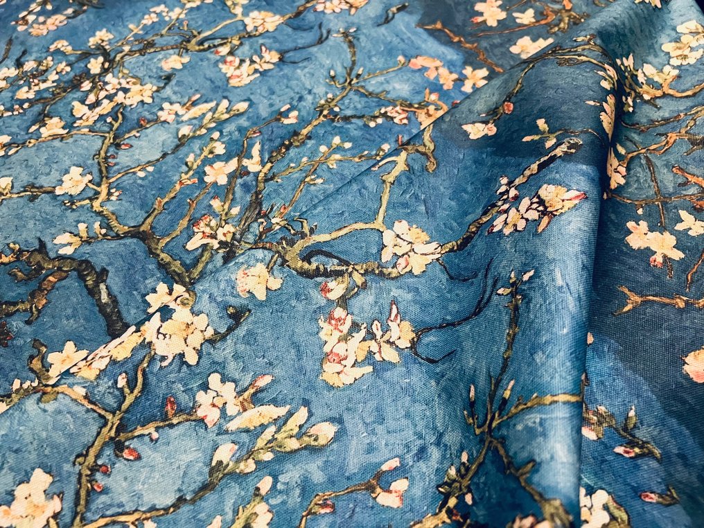 Night Blooming - Flowering Almond Branch - GCFabrics Exclusive - Ύφασμα ταπετσαρίας  - 300 cm - 280 cm #3.2