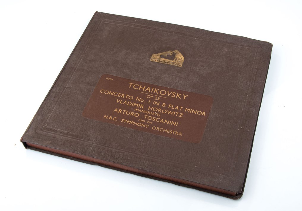 Tschaikowsky - Tchaikovsky - Concerto No. 1 in B Flat Minor - Conjunto de LPs em caixa - 1946 #1.1