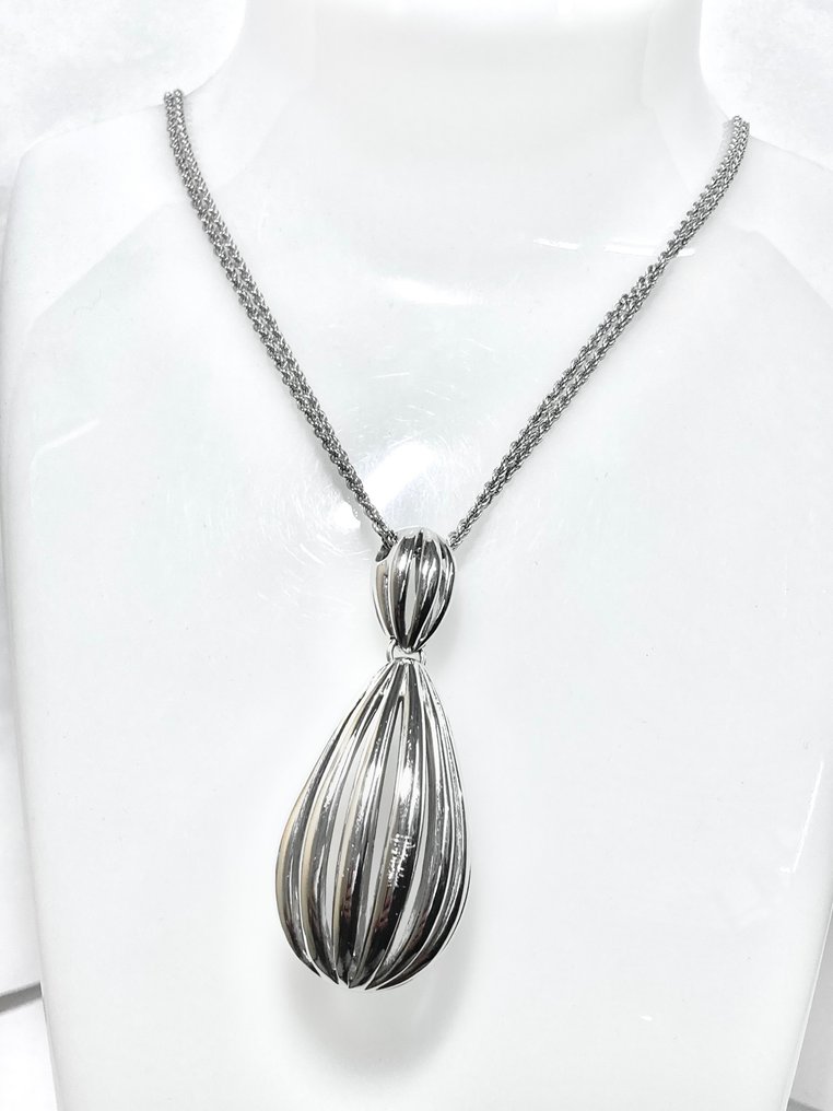 Damiani - Collar necklace - 1.26ct Luxury White gold Diamond #1.2