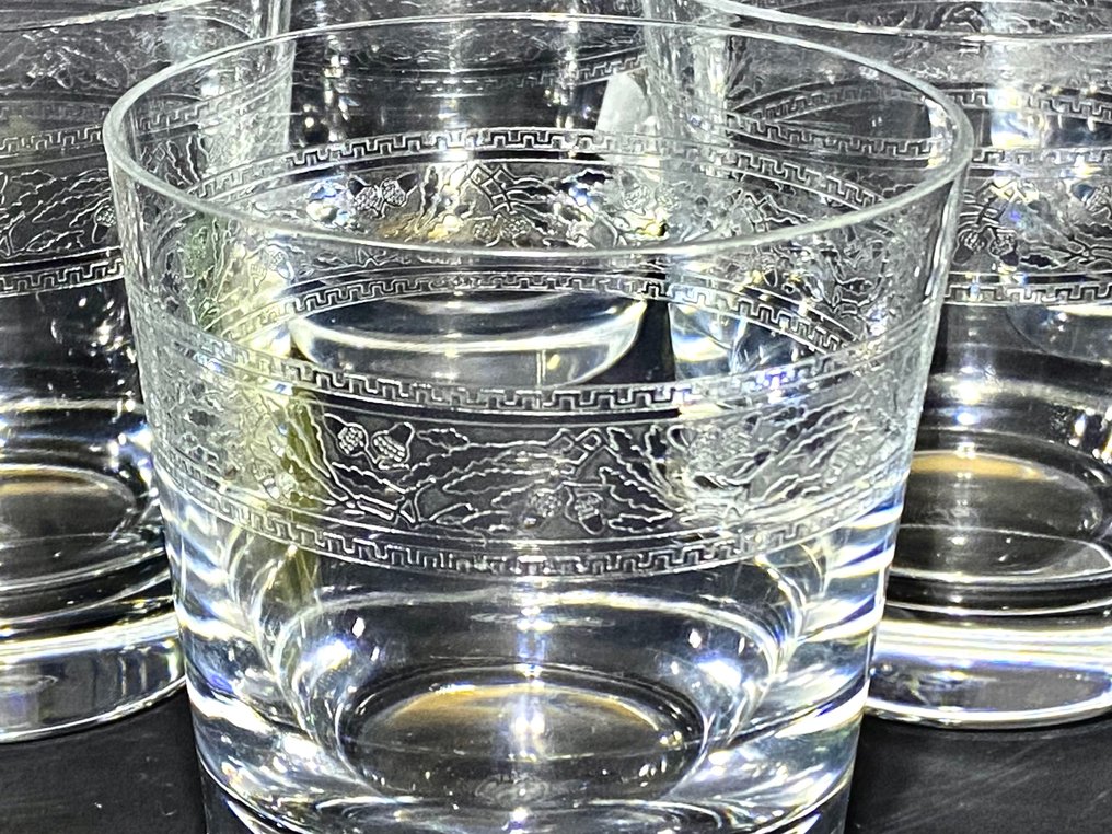 Baccarat - 饮料用具 (7) - 水晶 - 刻字威士忌杯 #3.2