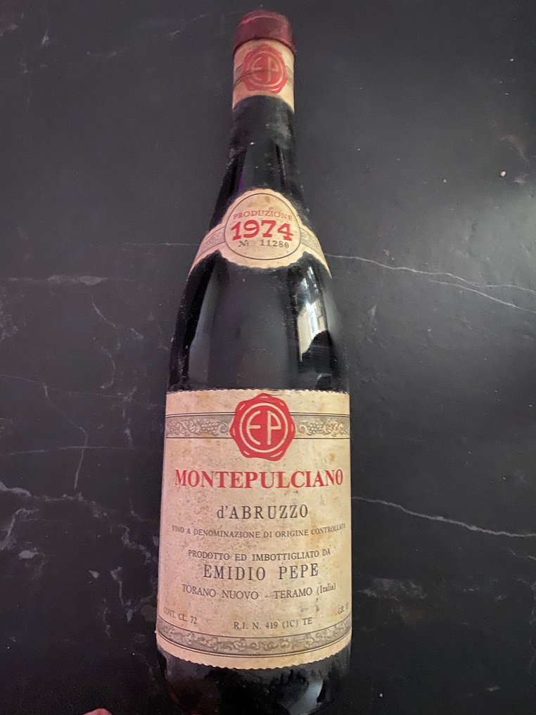 1974 Emidio Pepe Montepulciano d’Abruzzo - Abruzzo - 1 Bottiglia (0,75 litri) #2.1