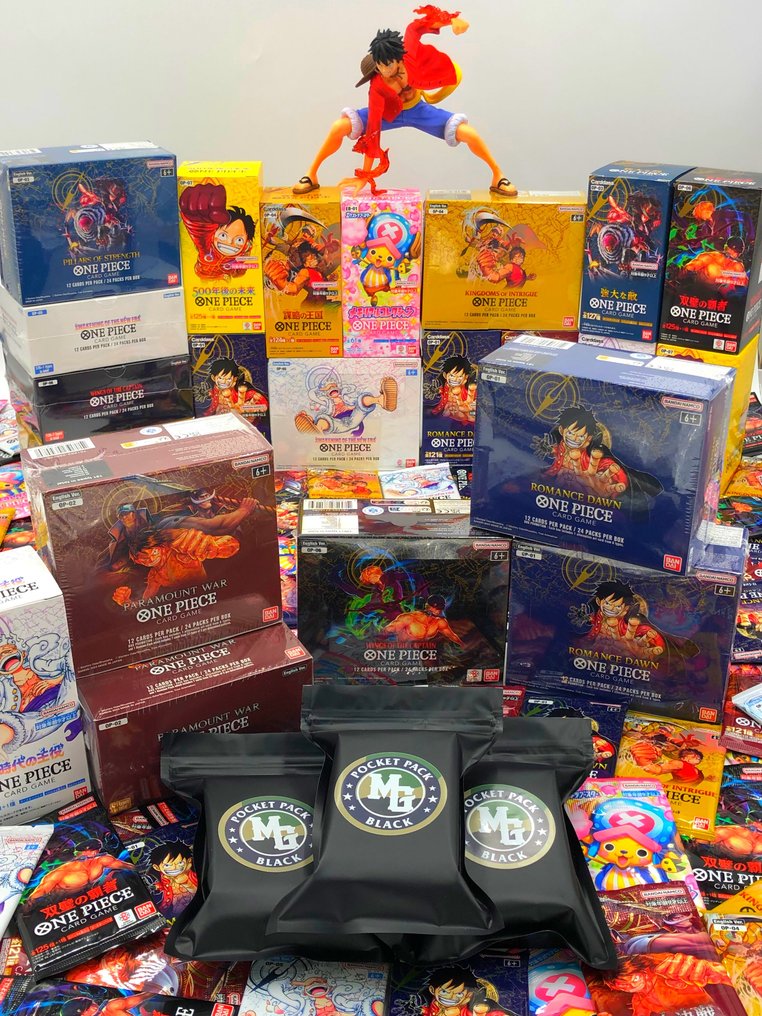 Memorabilia Germany - Pocket Pack BLACK: LIMITED SERIES (serial numbered) - 1 Mystery box - One Piece #1.0