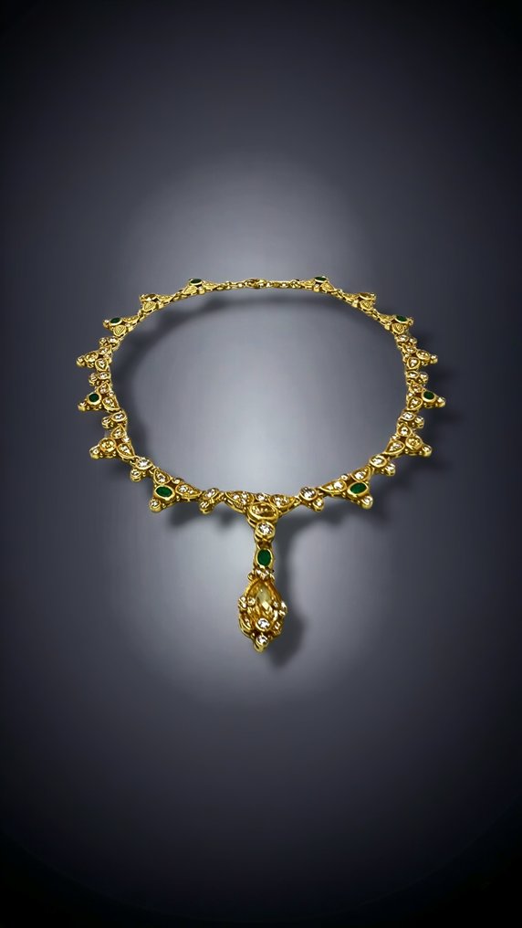 Judit Ripka 18K Gold Diamond Necklace - Naszyjnik z wisiorkiem 18-karatowe złoto #3.2