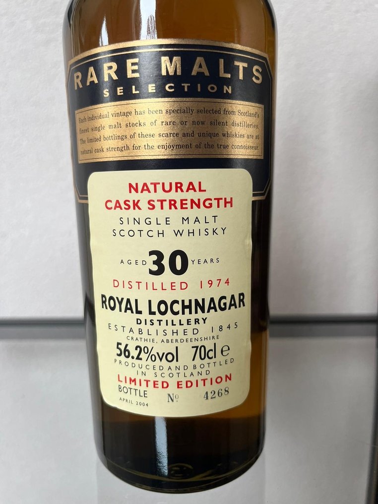Royal Lochnagar 1974 30 years old - Rare Malts - Original bottling  - b. 2004  - 70cl #2.1