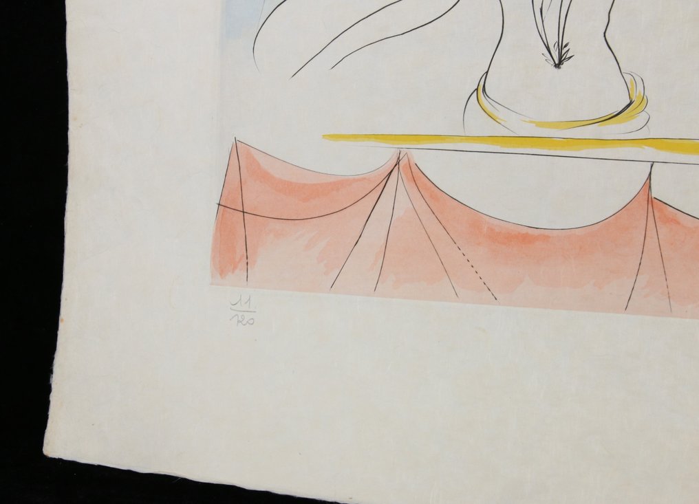 Salvador Dali (1904-1989) - Les Dames De La Renaissance (Suite Mythologique Nouvelle) #3.2