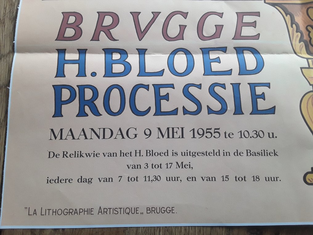 Rob Coppieters 't Wallant - H. Bloedprocessie Brugge 1955 #2.2