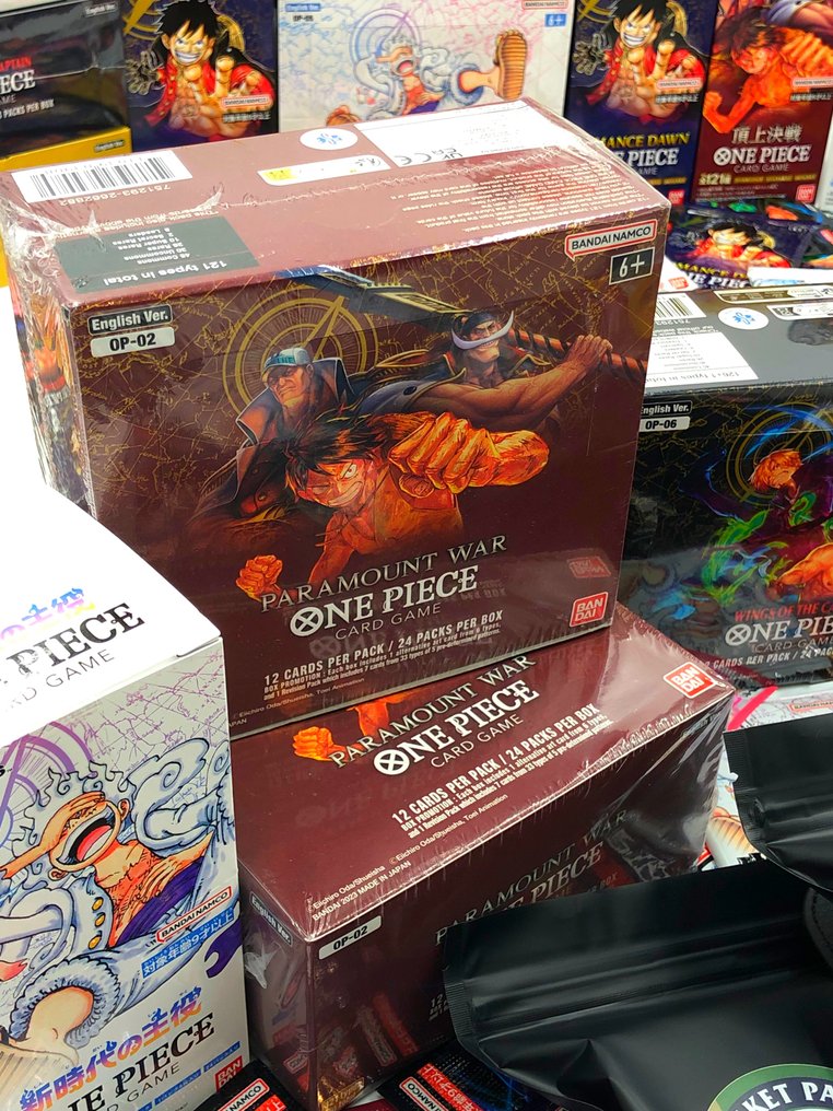 Memorabilia Germany - Pocket Pack BLACK: LIMITED SERIES (serial numbered) - 1 Mystery box - One Piece #4.3