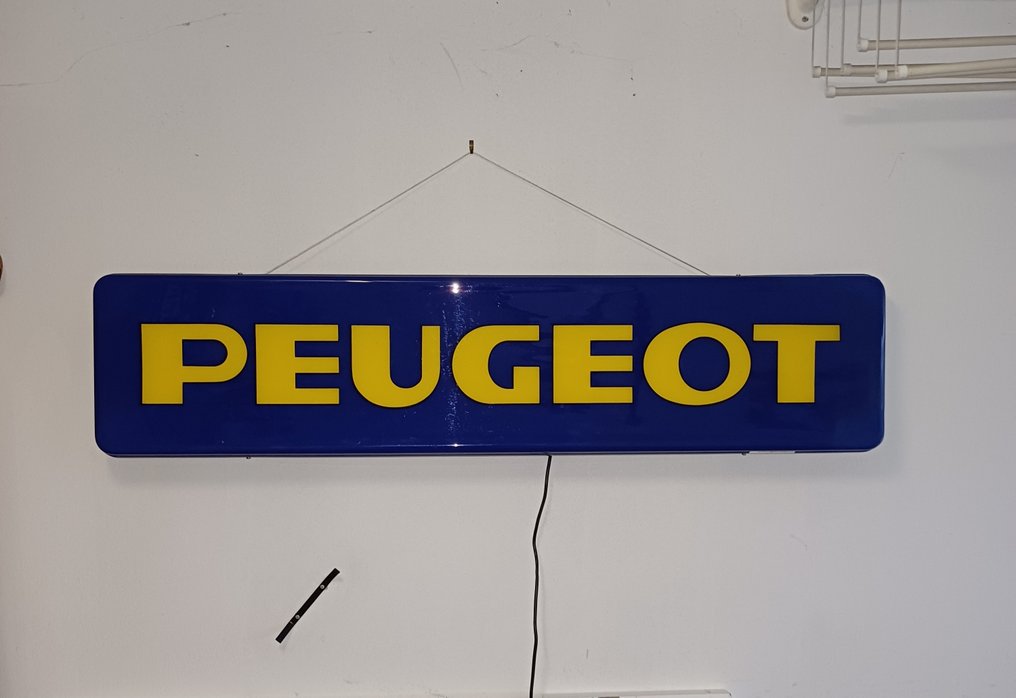 Sign - Peugeot - Grande insegna luminosa - 1980 #1.2
