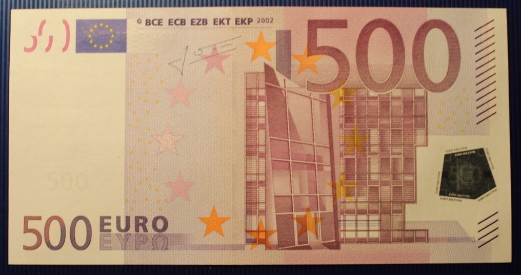 Den Europæiske Union - Tyskland. -  500 Euro 2002 - Trichet - Pick 14x #1.1
