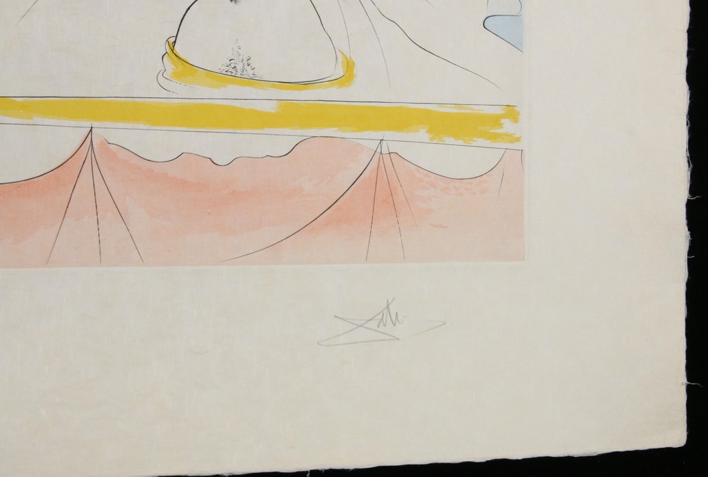 Salvador Dali (1904-1989) - Les Dames De La Renaissance (Suite Mythologique Nouvelle) #3.1
