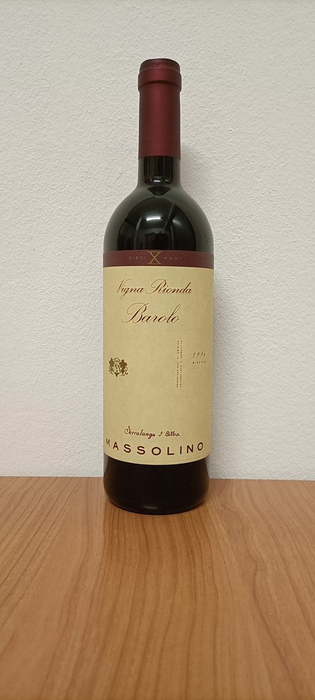 1996 Massolino Barolo Dieci X Anni ,Vigna Rionda - Barolo Riserva - 1 Flaska (0,75 l) #2.1