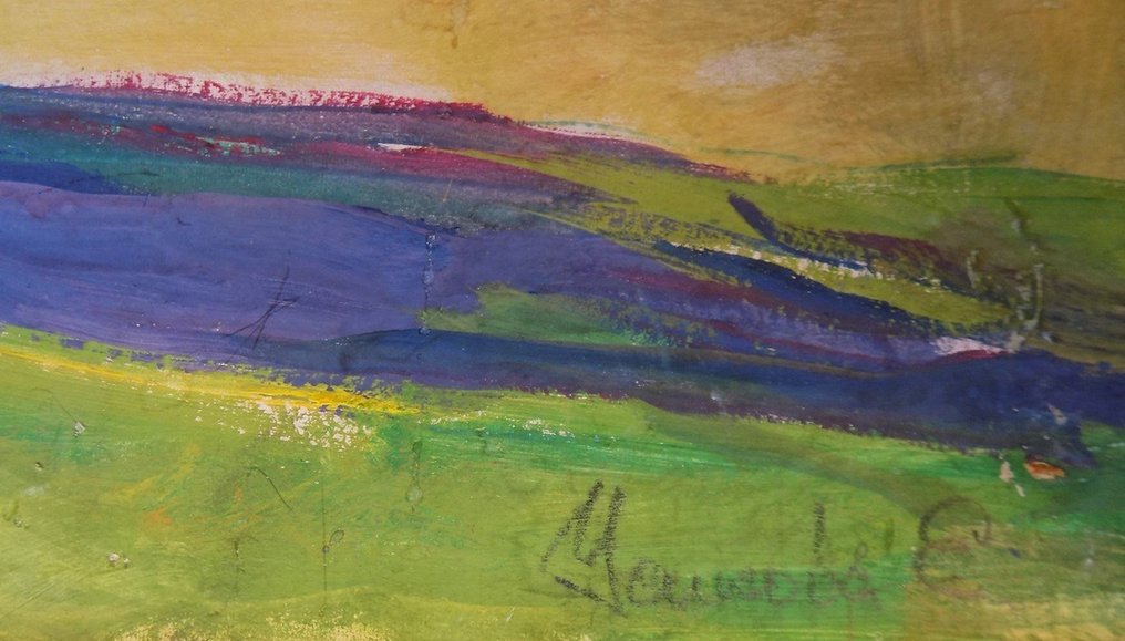 Evdokia Grigorievna Usikova (1913-1996) - Mercato nel villaggio #4.3