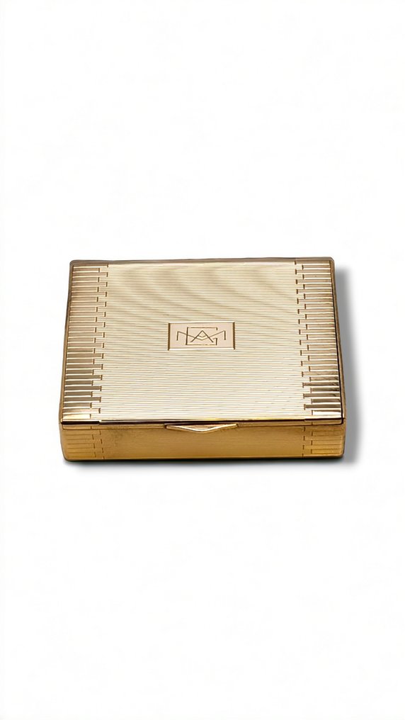 Cartier - 盒子 - 复古 14k 黄金盒装 87.7 克 #2.1