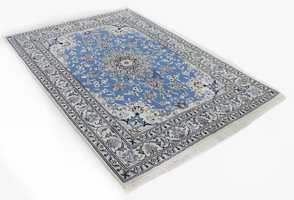 原廠波斯地毯Nain 12 La Kashmari 新品 - 小地毯 - 207 cm - 145 cm #1.3