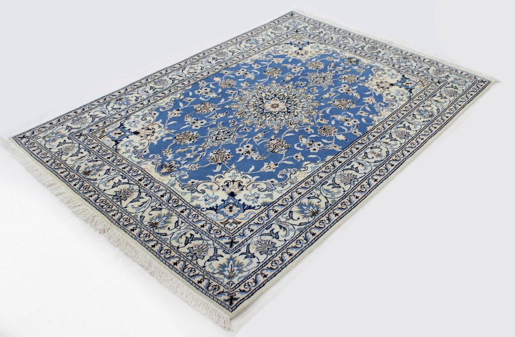 原廠波斯地毯Nain 12 La Kashmari 新品 - 小地毯 - 207 cm - 145 cm #1.2