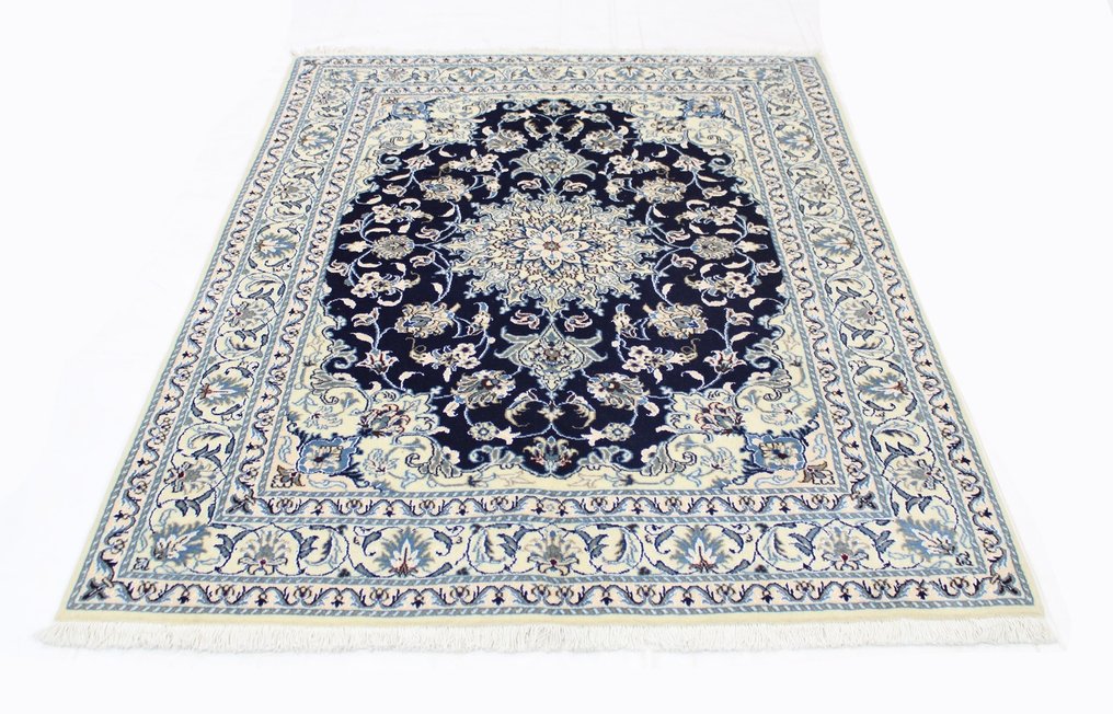 原创波斯地毯Nain 12 La Kashmari 新品 - 小地毯 - 198 cm - 144 cm #2.1