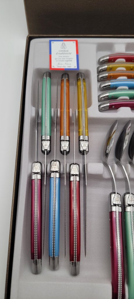 Laguiole Jean Néron - Maitre coutelier Jean Néron - Servizio di posate (24) - ABS - Set di posate Jean Néron #2.1