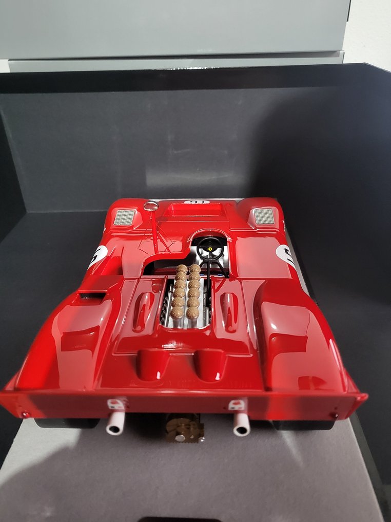Tecnomodel 1:18 - Rennwagenmodell - Ferrari 612P CanAm Watkins Glen 1969 Amon - TM18-256B #2.1