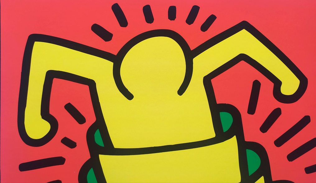 Keith Haring (1958-1990) (after) - "Untitled (Cup Man), 1989" #2.1