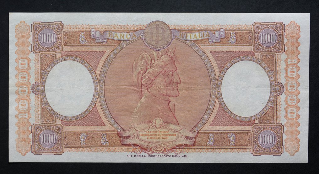 Itália. - 10.000 Lire 1955 - Gigante BI 73J #2.1