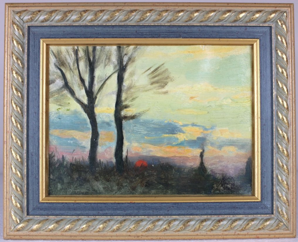 Émile Louis Thivier (1858-1922) - Sunset #2.1