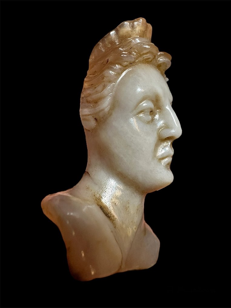 Estátua, Portrait of the Roman Empire - 50 mm - Ágata - 1800 #1.2