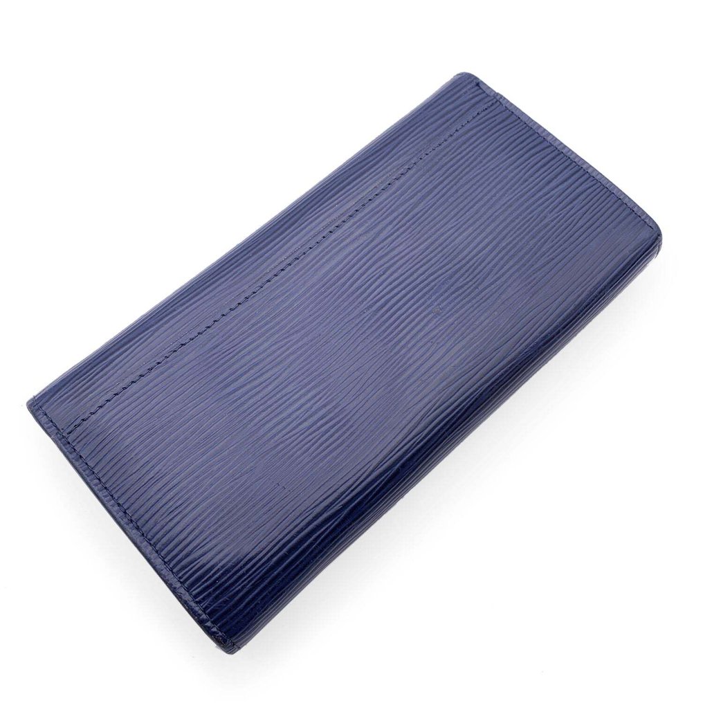 Louis Vuitton - Blue Epi Leather Long Flap Continental Sarah Wallet - 女士钱包 #2.1