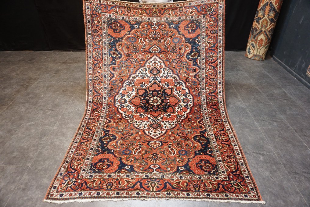 伊朗巴赫迪亞古董精品 - 地毯 - 215 cm - 146 cm #1.1