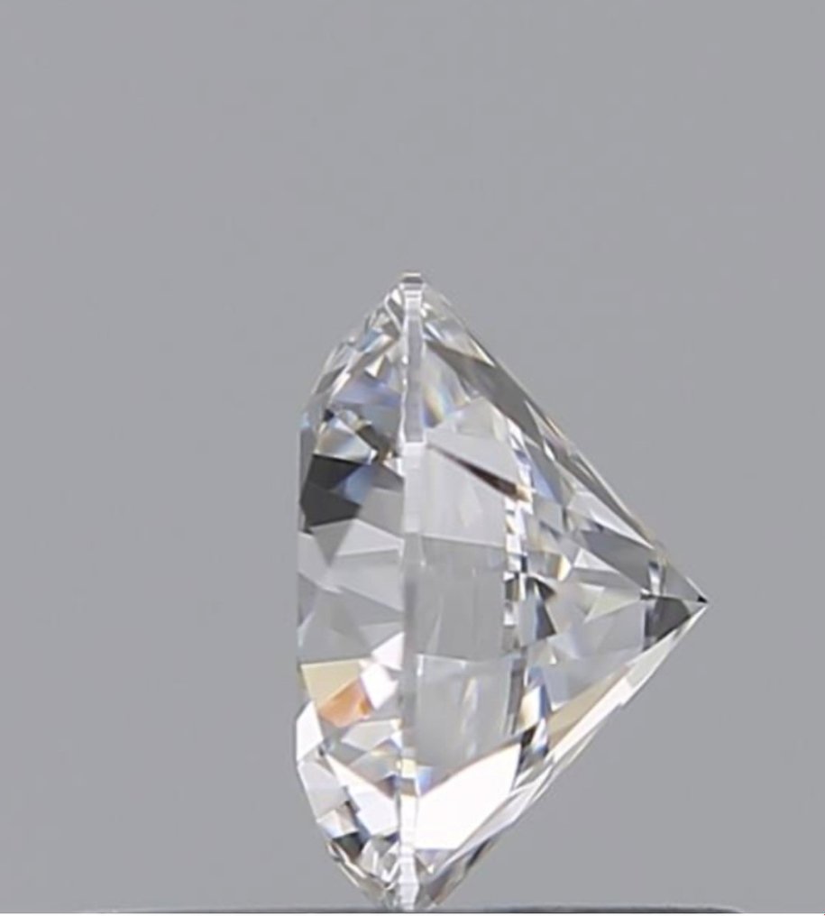 1 pcs 鑽石 - 0.55 ct - 明亮型 - D (無色) - 無瑕疵的, Ex Ex Ex #1.2