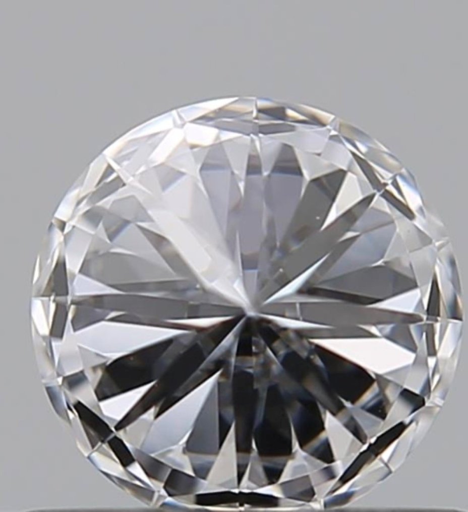 1 pcs Diamond - 0.56 ct - Μπριγιάν - D (άχρωμο) - IF (αψεγάδιαστο), Ex Ex Ex #2.1