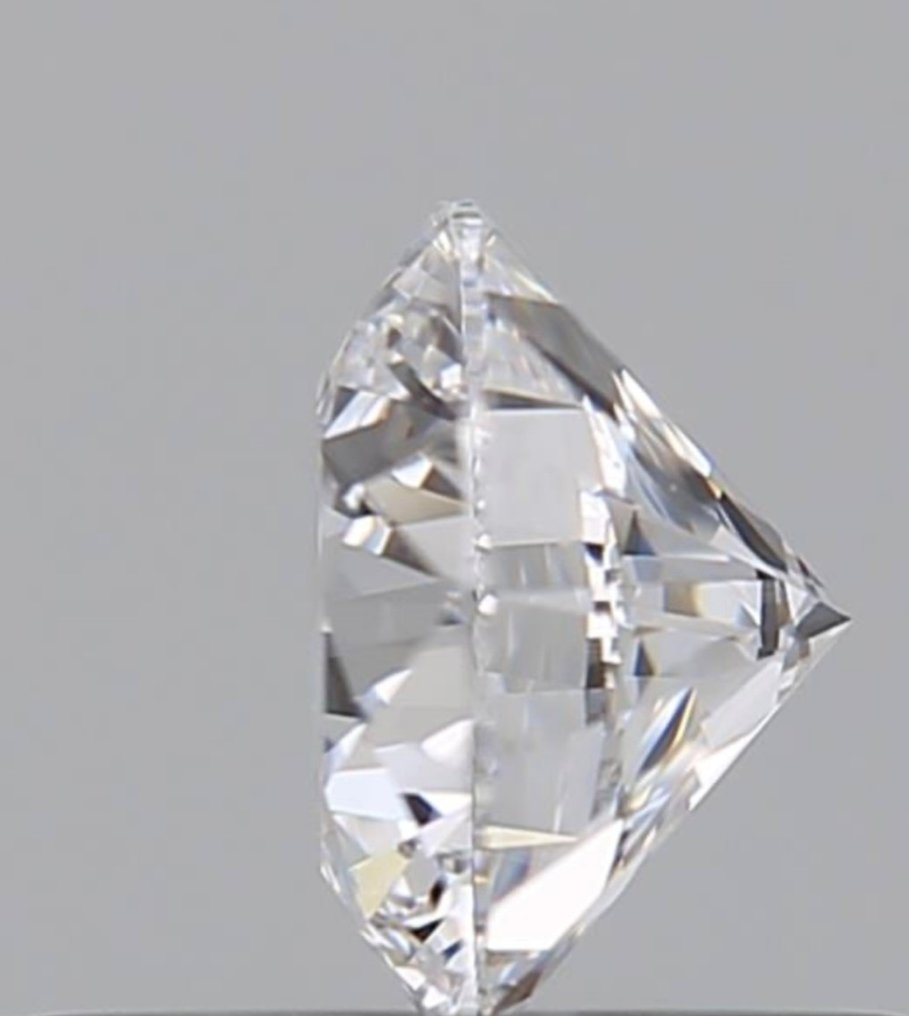 1 pcs Diamant - 0.56 ct - Brilliant - D (farveløs) - IF (fejlfri), Ex Ex Ex #1.2