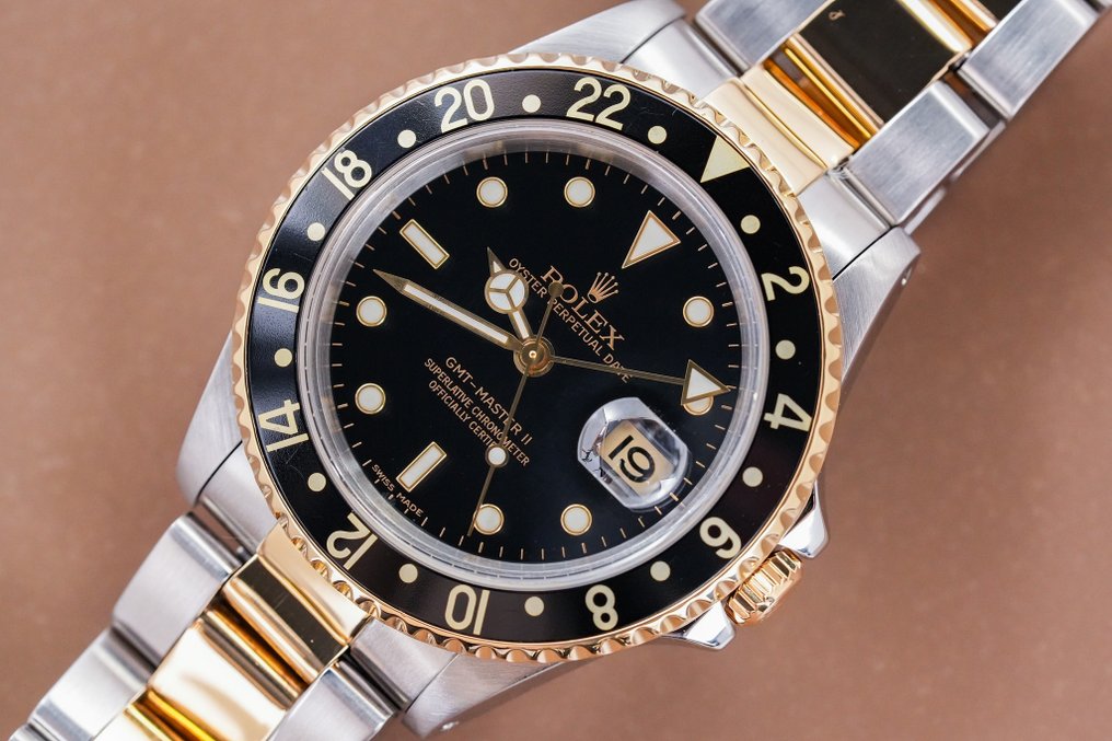 Rolex - GMT-Master II 18K Gold - 16713 - Heren - 1990-1999 #2.2