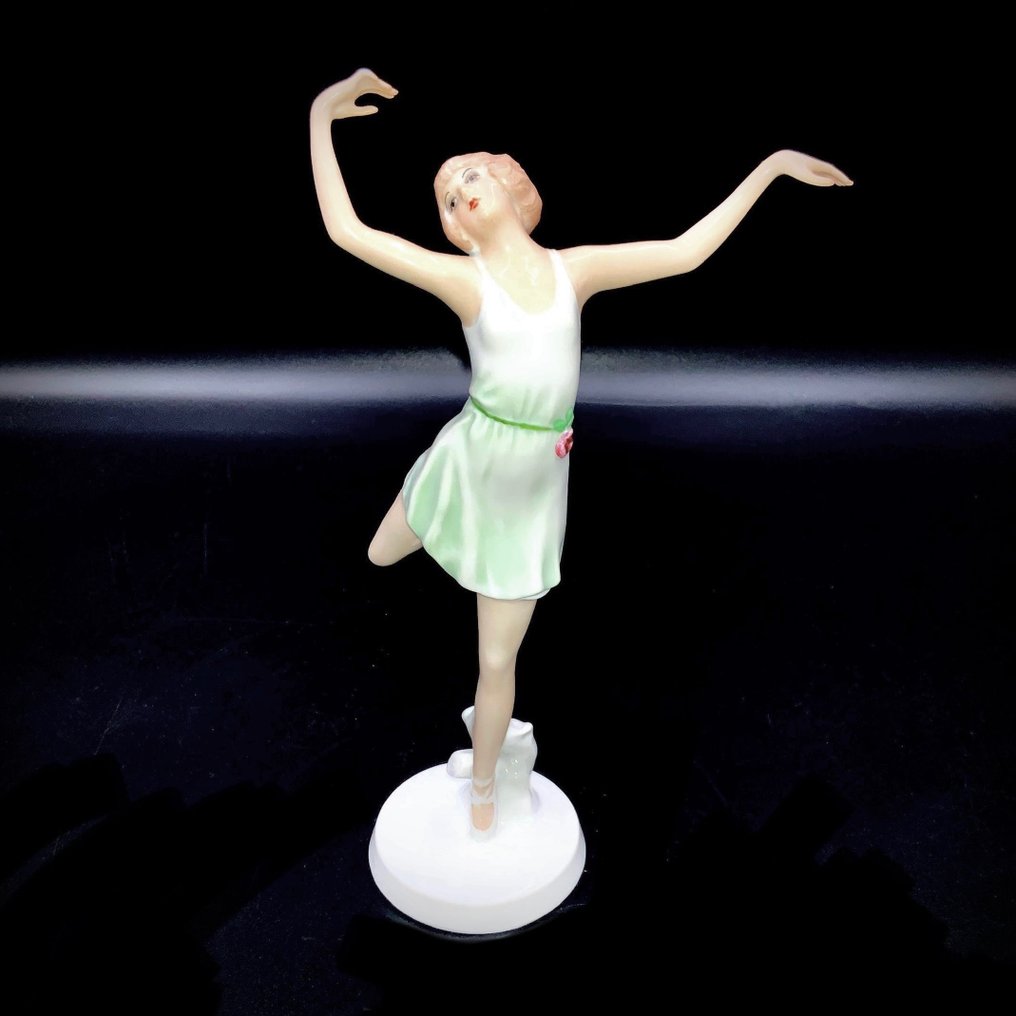 Dorothea Charol - Rosenthal - Art Deco - "Spring" (21 cm) - 1940 - Figurine - Porzellan #1.1