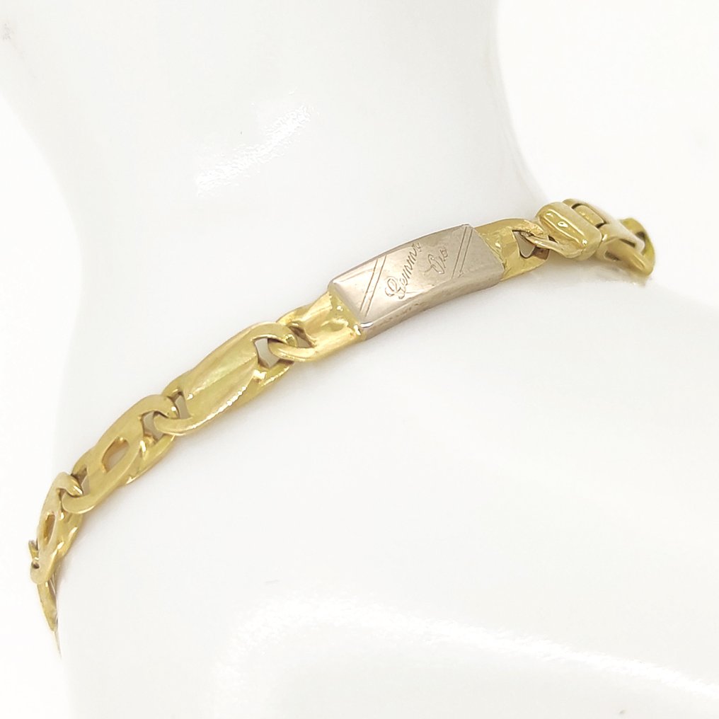 Bracelet White gold, Yellow gold, 18 carats  #1.2