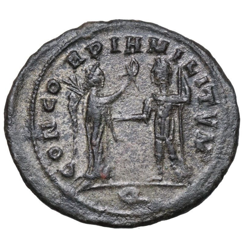 罗马帝国. Florianus (AD 276). Antoninianus Kyzikos, CONCORDIA mit Kaiser #1.2