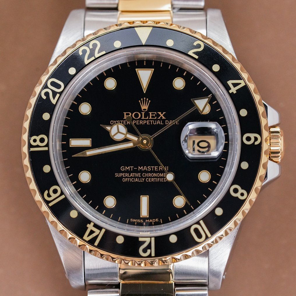 Rolex gmt master 2 1990 best sale