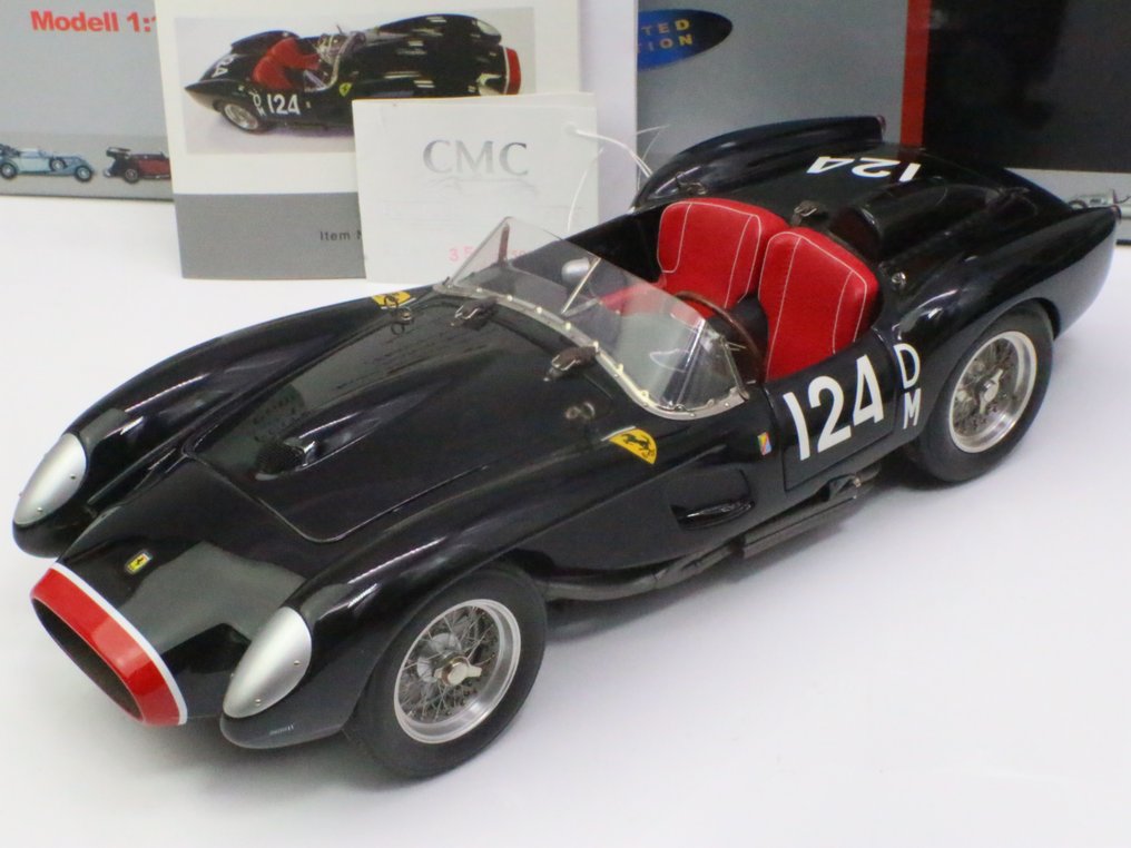 CMC 1:18 - Miniatura de carro - Ferrari 250 Testa Rossa 1957 "Pontoon Fender" - Montado à mão a partir de 1640 peças individuais #2.2