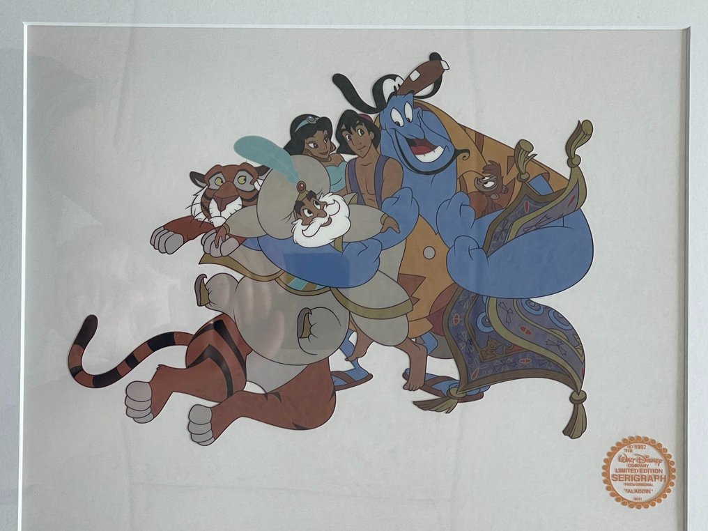 Disney - Fine art serigraph cel - Aladdin #3.1
