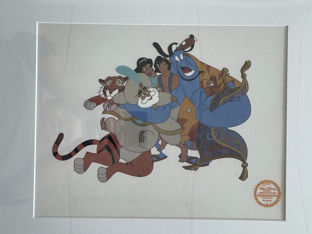 Disney - Fine art serigraph cel - Aladdin #3.2