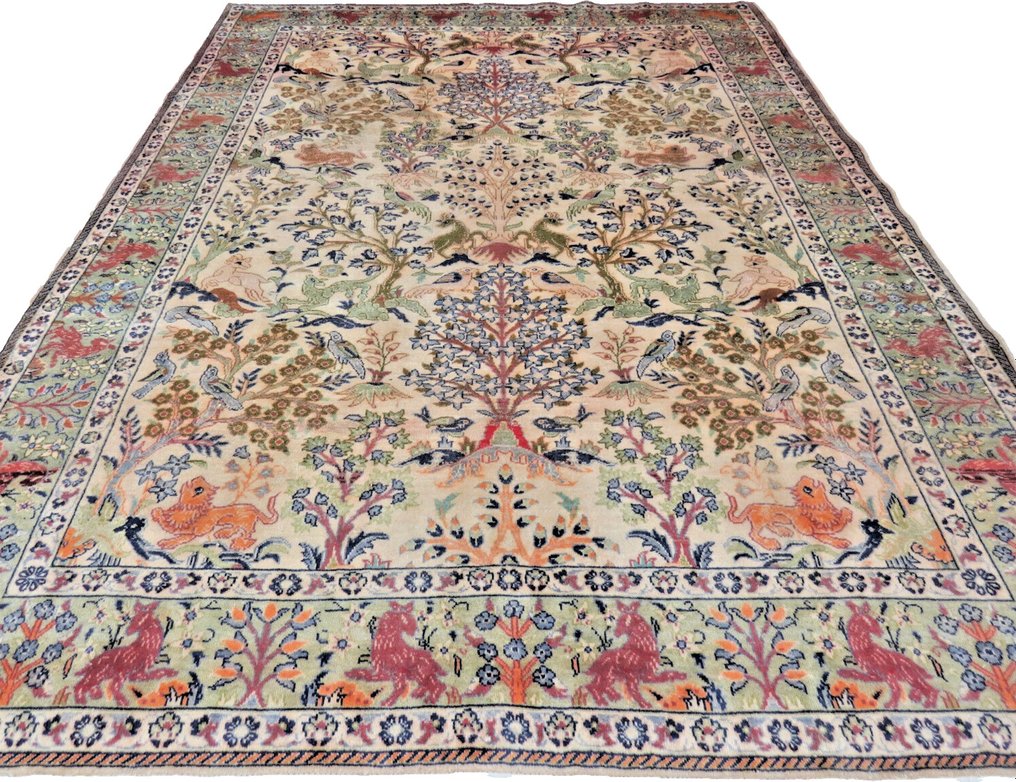 Semi Antiker Isfahan - Teppich - 320 cm - 234 cm #3.1